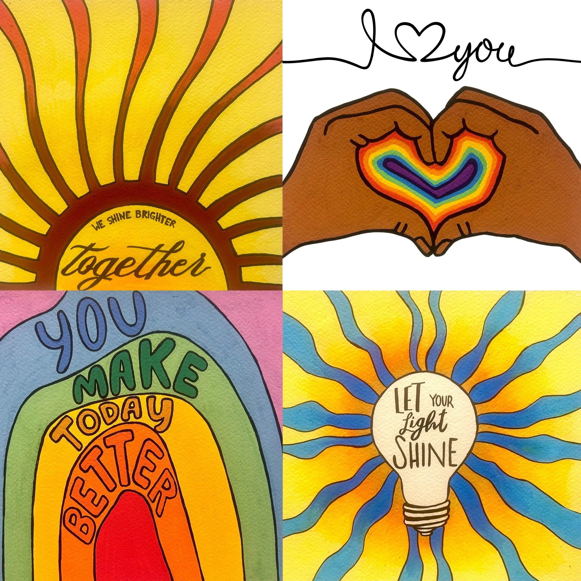 Light and Love Box Set — Amanda Lipsky Ross Art